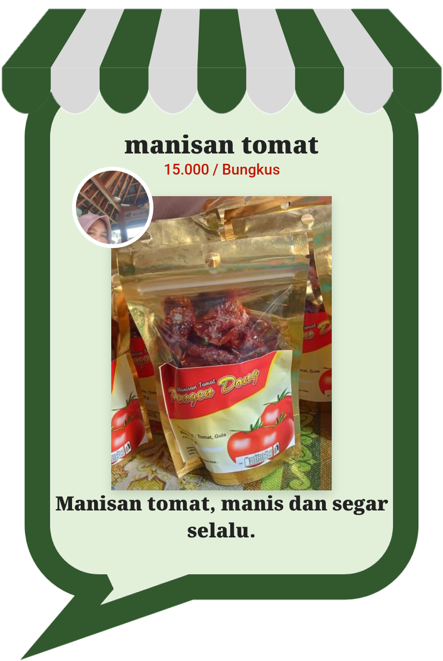 manisan tomat
