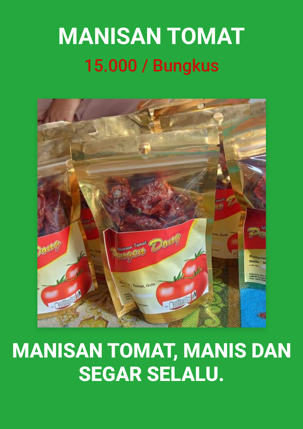 manisan tomat