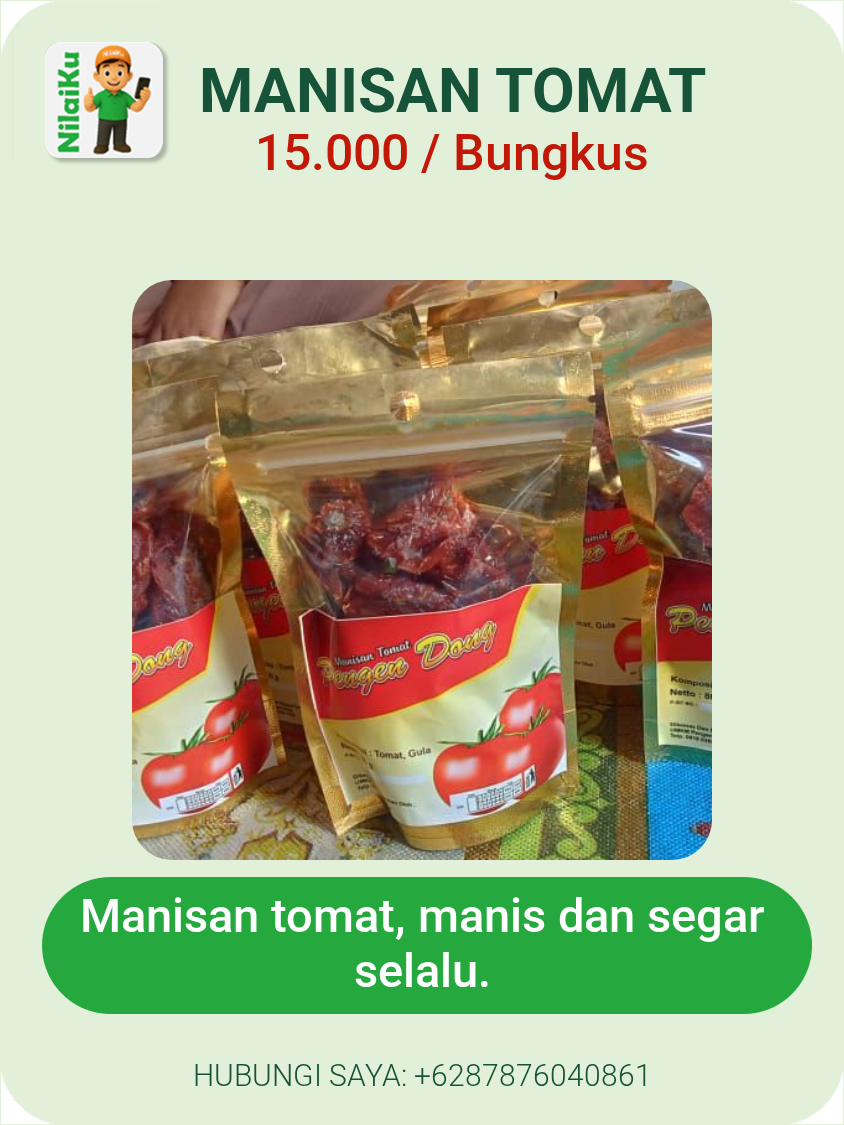 manisan tomat