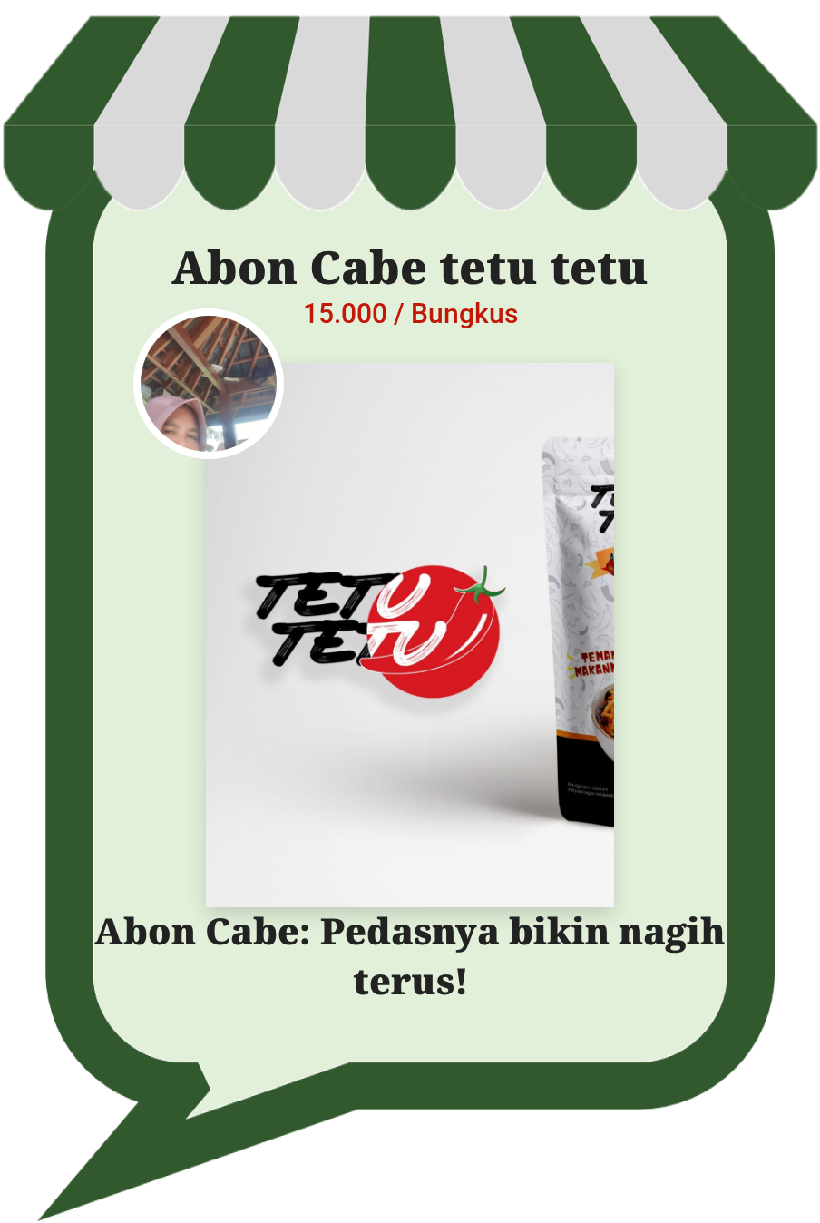 Abon Cabe tetu tetu