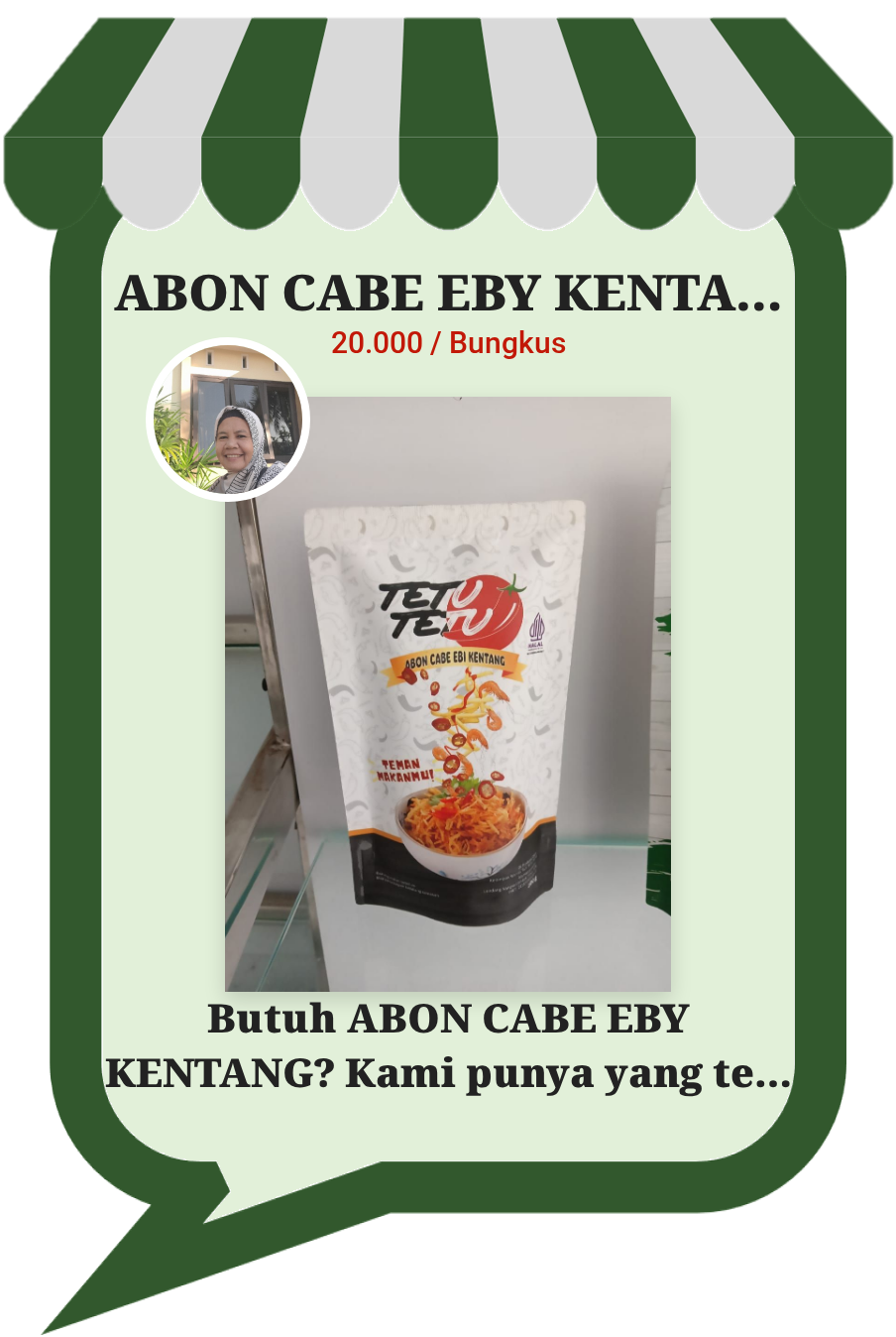ABON CABE EBY KENTANG