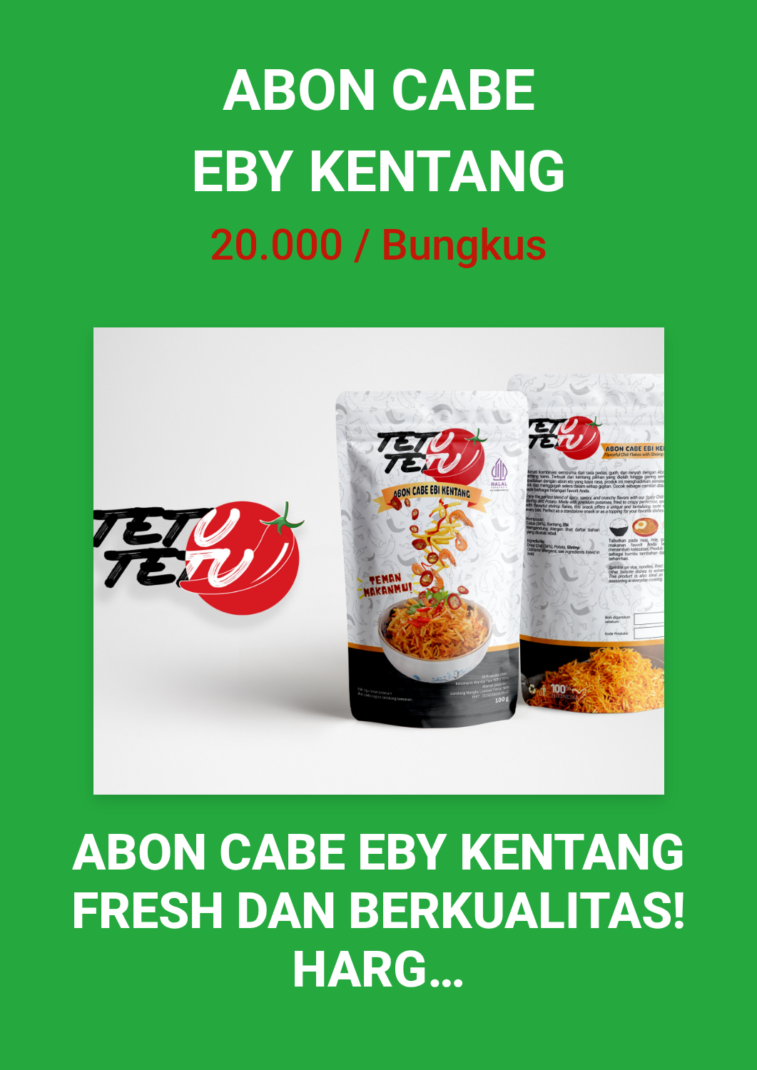 ABON CABE EBY KENTANG