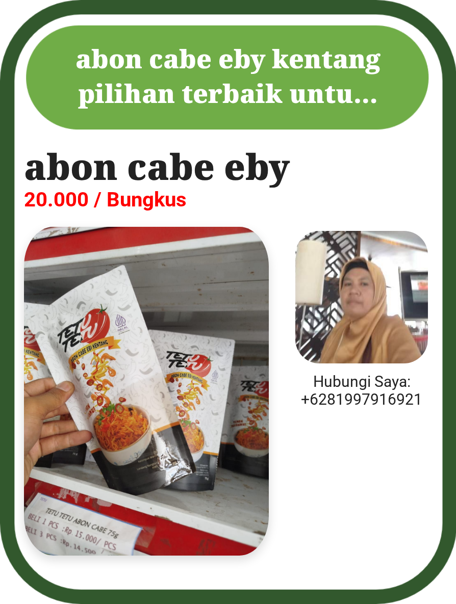 abon cabe eby kentang