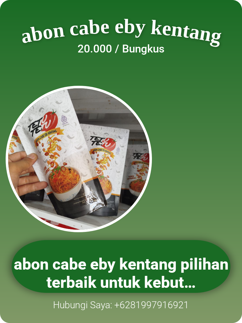 abon cabe eby kentang