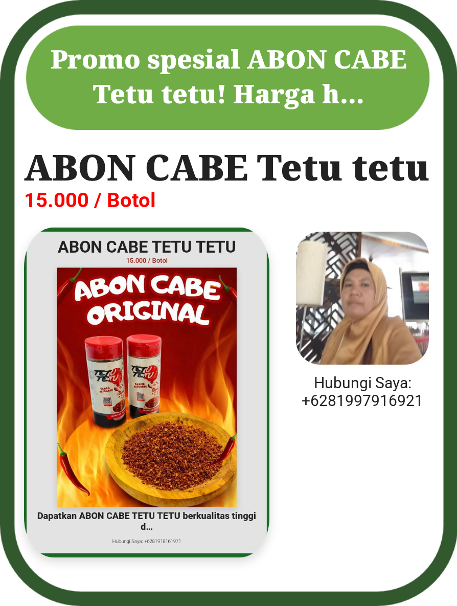 ABON CABE Tetu tetu