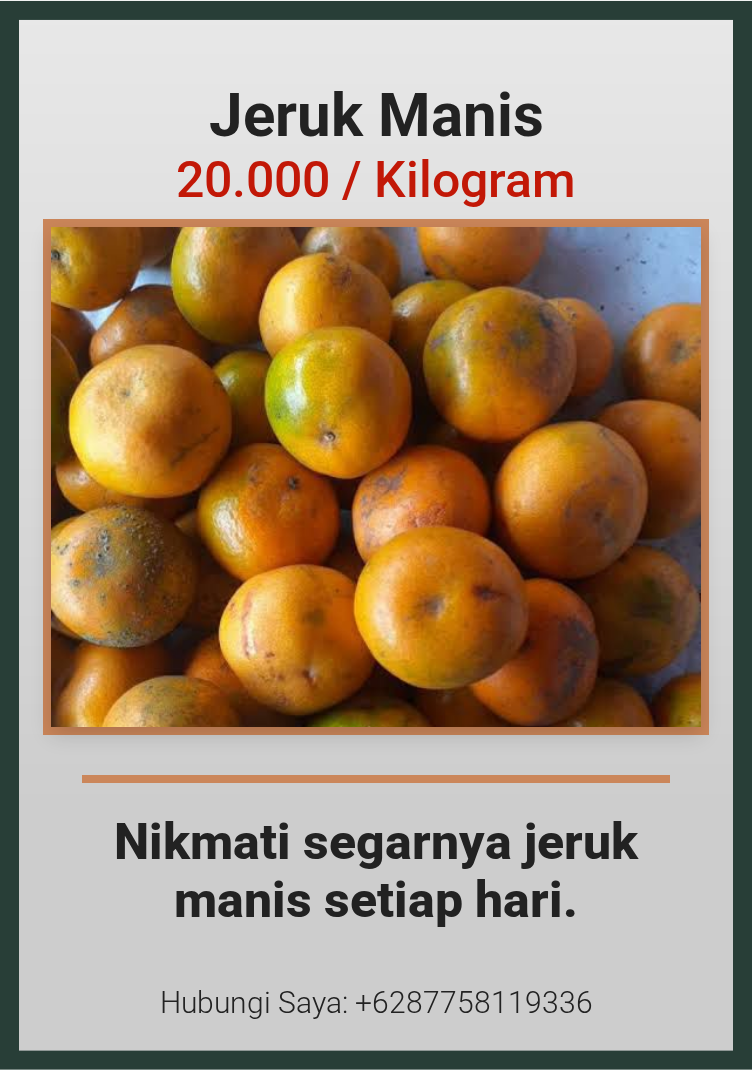 Jeruk Manis