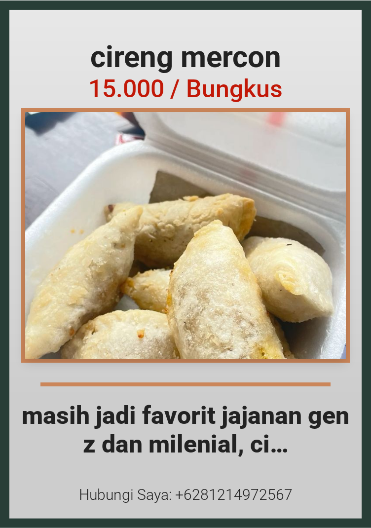 cireng mercon