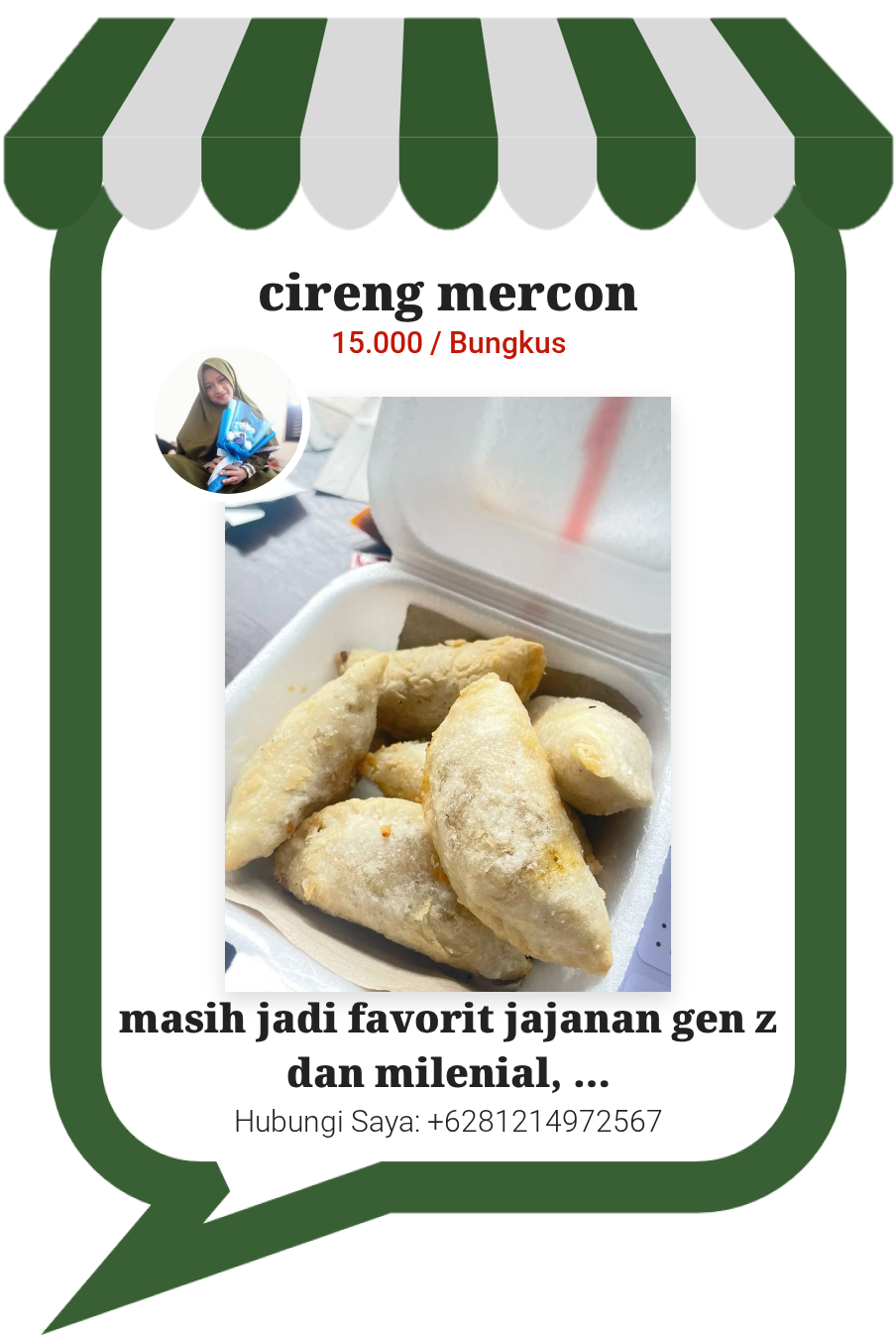 Promosi cireng mercon