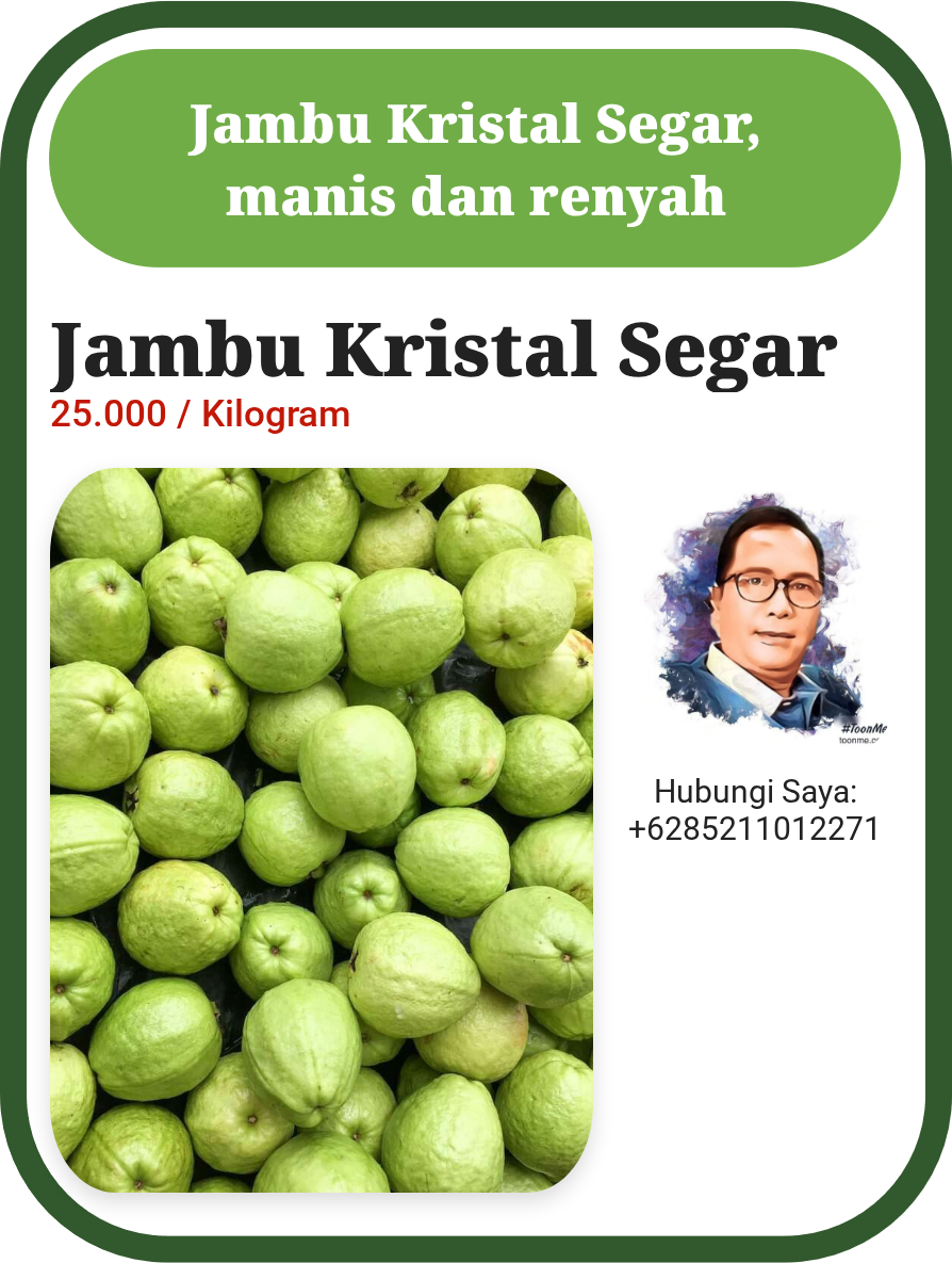 Jambu Kristal Segar
