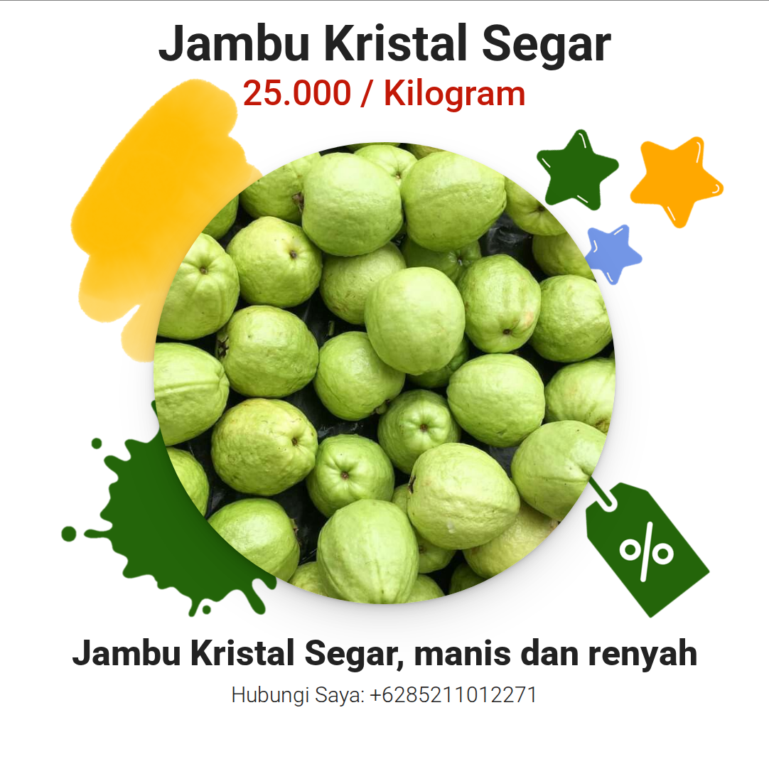 Jambu Kristal Segar