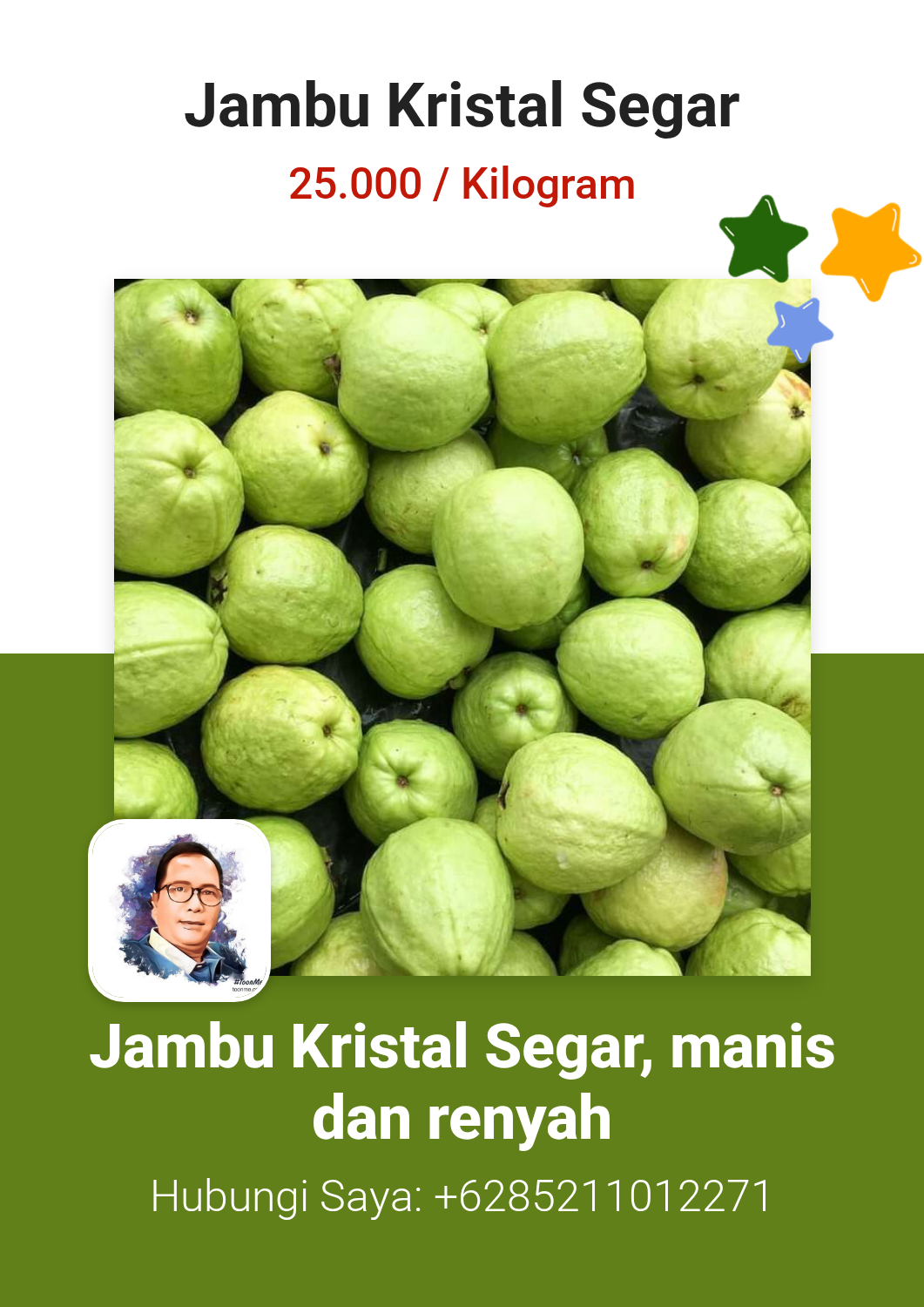 Promosi Jambu Kristal Segar