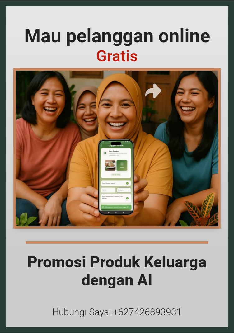 Mau pelanggan online