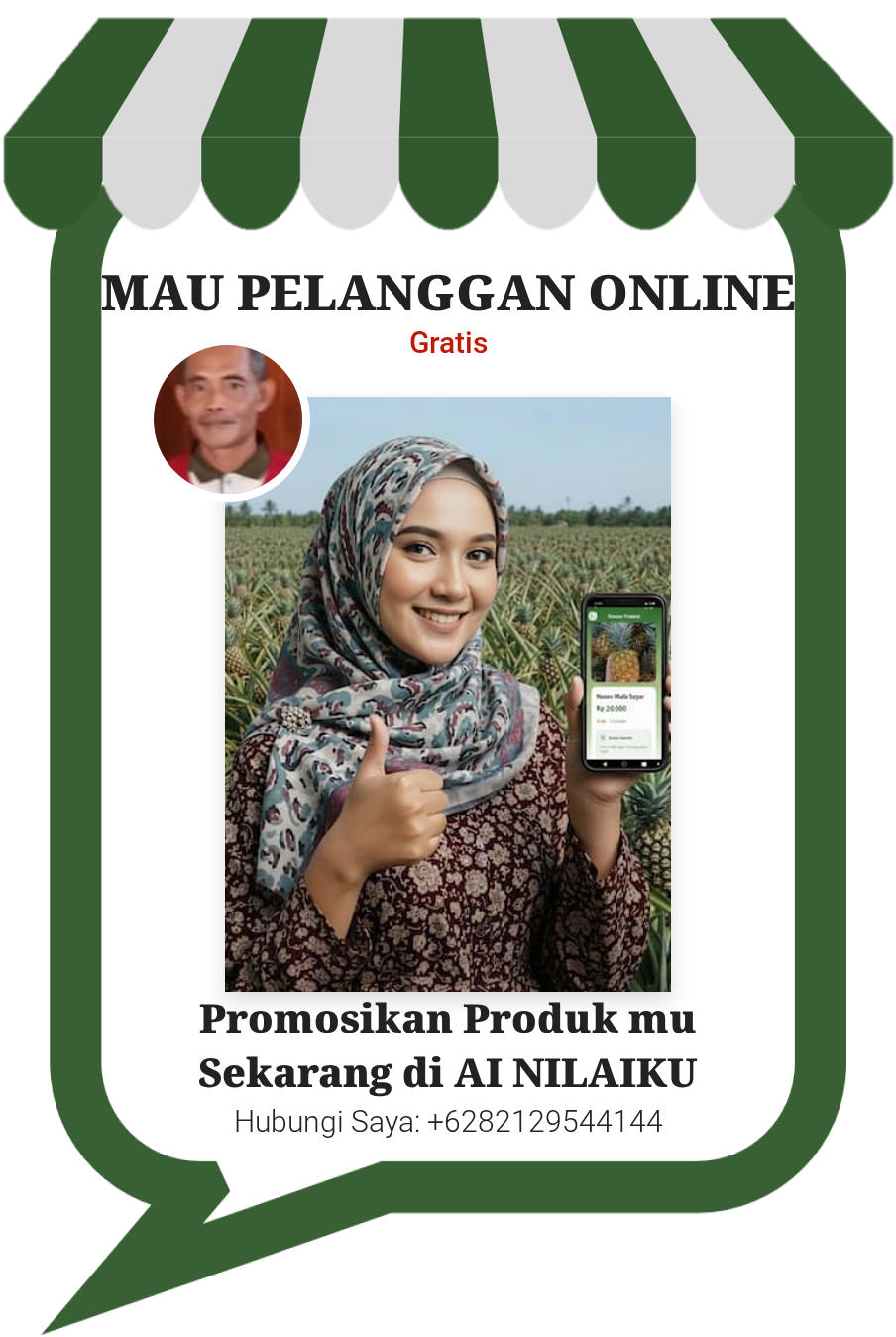 Promosi MAU PELANGGAN ONLINE