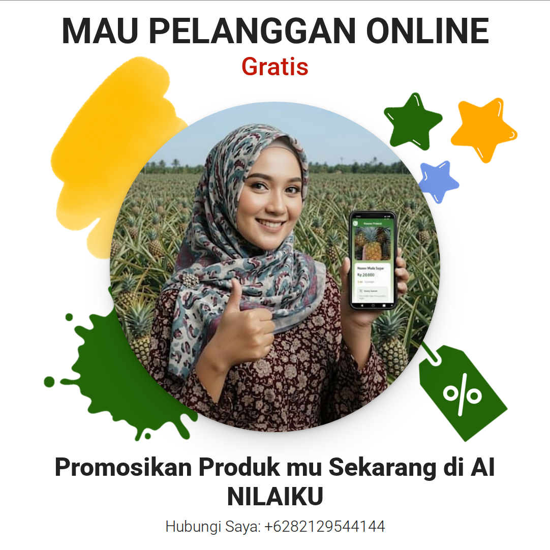 Promosi MAU PELANGGAN ONLINE